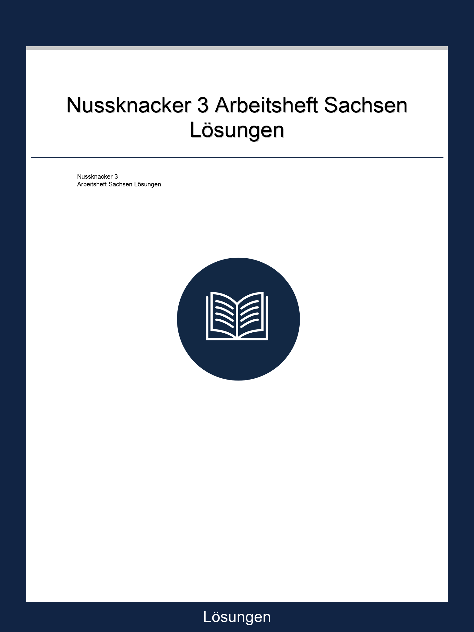 Nussknacker 3 Arbeitsheft Sachsen Lösungen